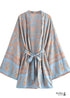 Women’s Chic Jendaya Boho Kimono - Short Dress